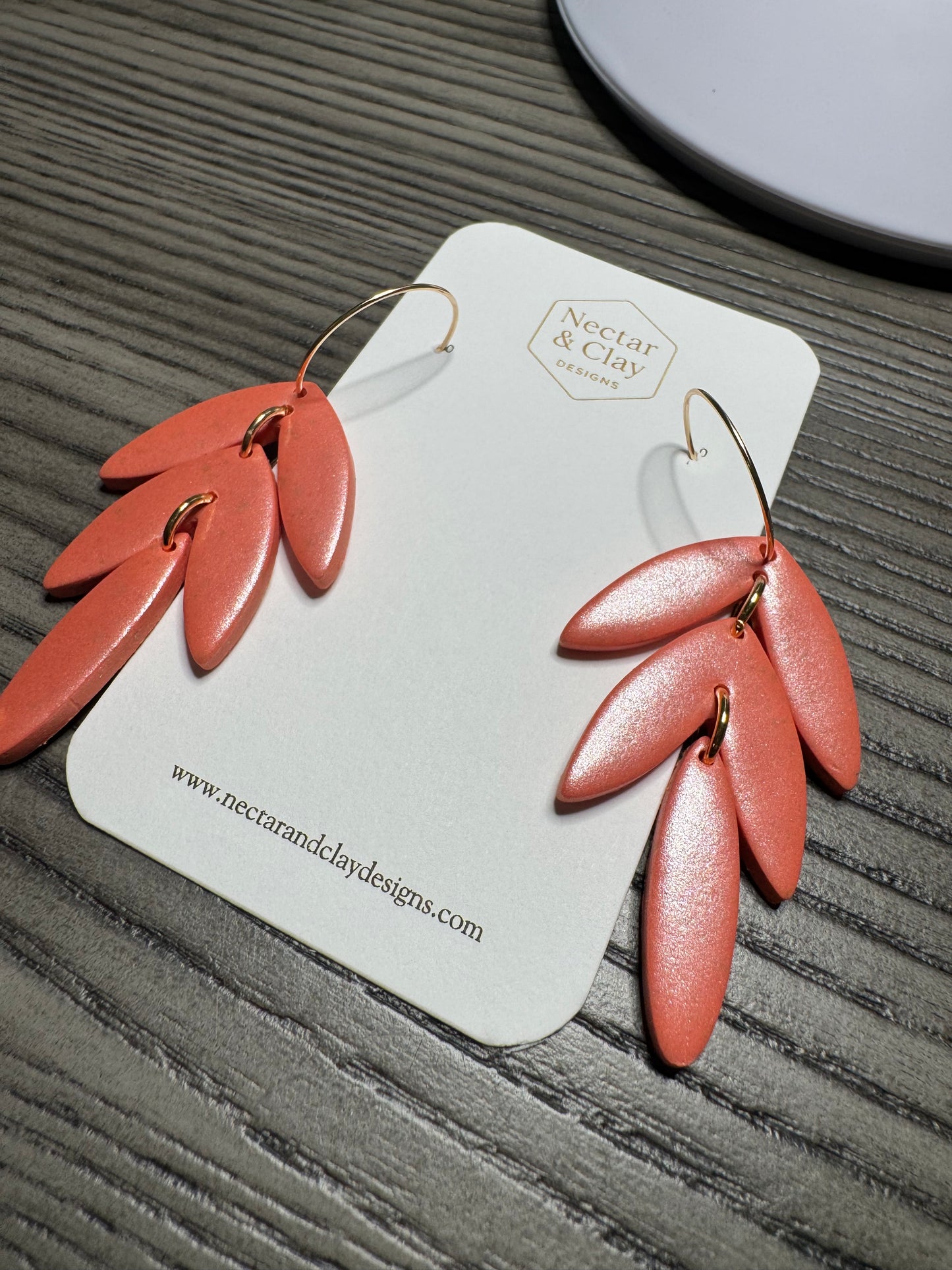 Petal Drop Hoops