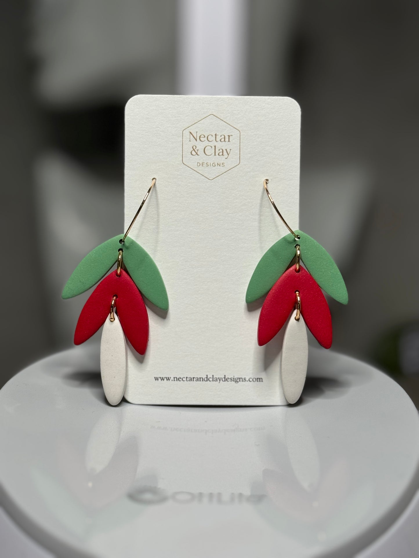 Petal Drop Hoops