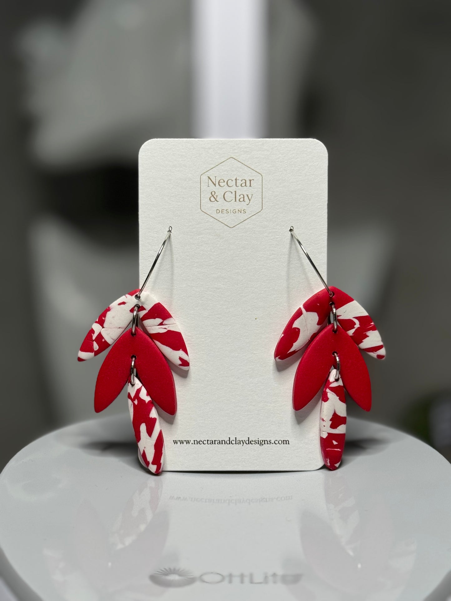 Petal Drop Hoops